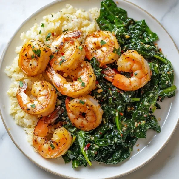 Shrimp & Greens