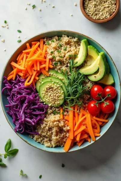 Rainbow Veggie Bowl